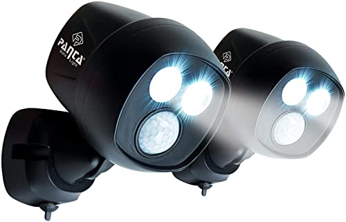 Panta Safe Light Doppelpack – LED Strahler für innen und außen – Außenleuchten mit Bewegungsmelder und Tageslichtsensor – wetterfeste LED Außenbeleuchtung von Mediashop