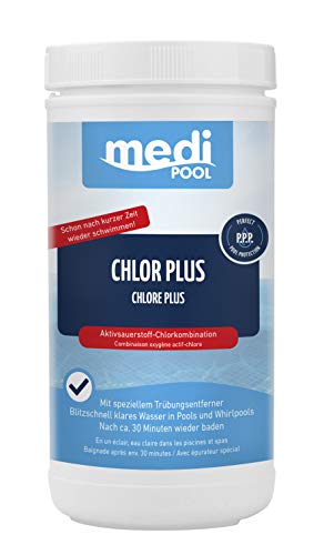 Medipool Schwimmbadpflege Chlor Plus, 1 kg von Medipool