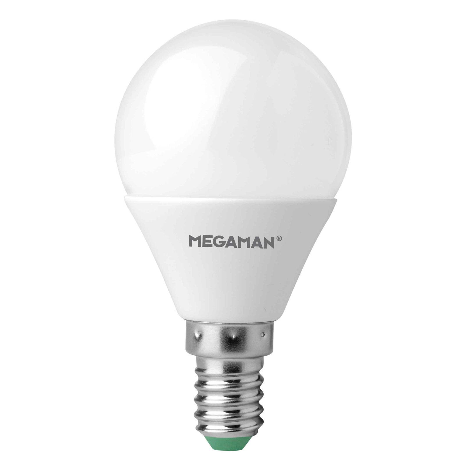 LED-Lampe E14 Tropfen 3,5W, warmweiß, dimmbar von Megaman