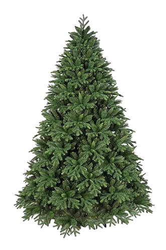 Weihnachtsbaum Realistische Blätter PVC Pe Superfulte Grün Schnelle Öffnung 180 cm - 2099 Zweige von Megashopitalia
