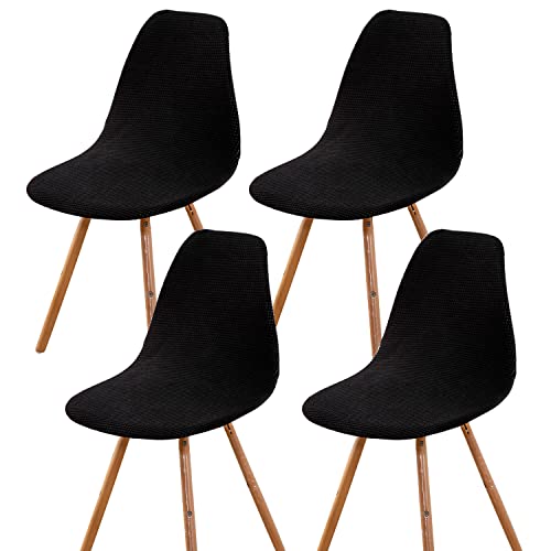 Stuhlhussen Skandinavische Stuhlbezug Esszimmer Stuhlhussen Skandinavische Schonbezüge Scandinavian 4er Set Schwarz von Meigeh