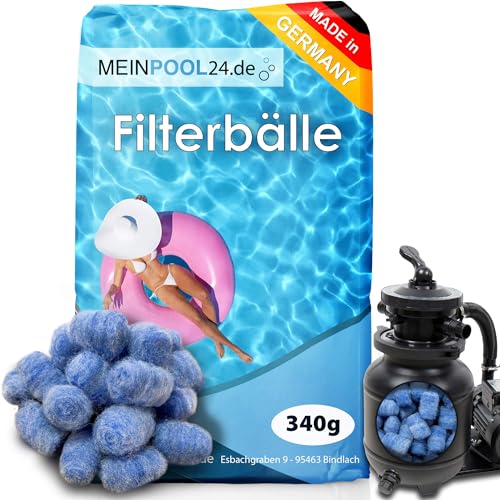 Meinpool24.de Filterbälle für den Pool - ersetzt 25 kg Filtersand von Meinpool24.de