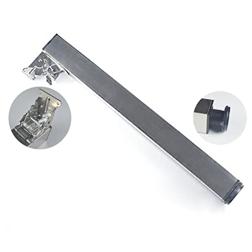 Meiping910226 1×Klappbare Tischbeine,Klappbare Tischbeine aus Edelstahl Couchtisch Beine Verstellbare Bar Schreibtischbeine für Push-Pull Lift Esstische Schrankbeine,Tischzubehör DIY (Size:70cm) von Meiping910226