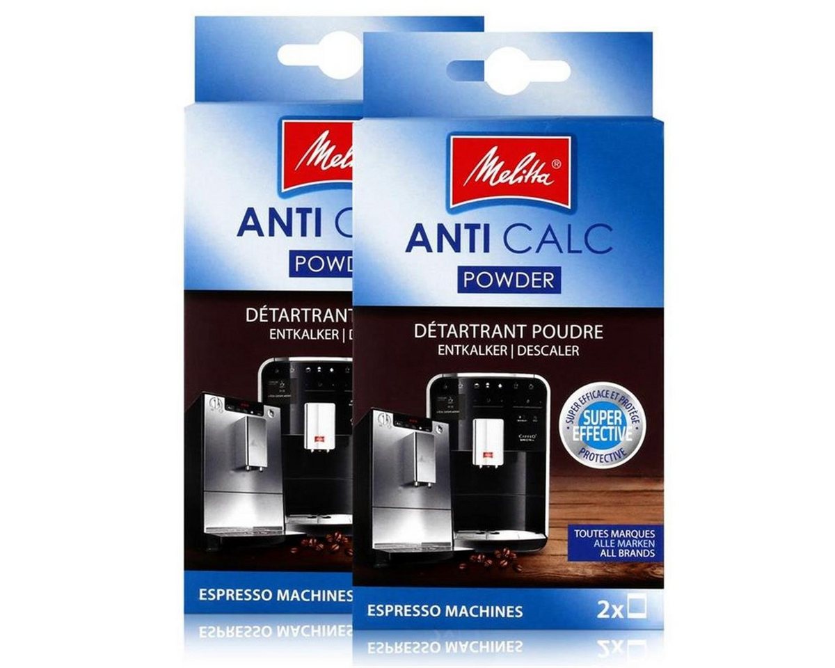 Melitta Melitta Anticalc Espresso Machines Entkalker Pulver 2x40g (2er Pack) Entkalker von Melitta