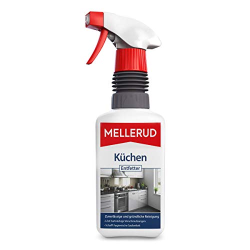 MELLERUD Küchen Entfetter | 1 x 0,5 l | Effektives Spray zum Entfernen von Fett und Verkrustungen in der Küche u. v. m. von Mellerud