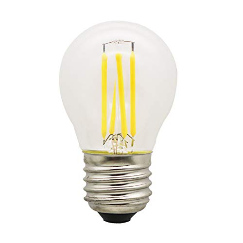 1 Stück G45 E27 Mini Globe LED Glühbirne Warm Weiß 2700K, 4W = 35W, Nicht dimmbar, 360 Grad Strahlungswinkel, LED Edison Schraube Glühbirne, Energiesparlampen, von Mengjay