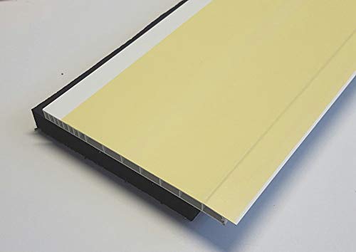 Menke Rollladendeckel Schallschutz mit Flex-Schaum & Schwerfolie 180 mm breit Rollladenkastendeckel Rollladendämmung (1100 mm) von Menke