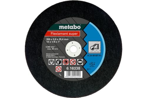 Metabo 616338000 Flexiamant super 350x3,0x25,4 Stahl, Farbe, Size von metabo