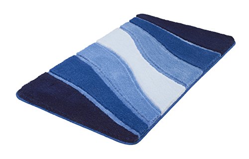 Meusch 2322799549 Badteppich Ocean, 80 x 150 cm, royalblau von Meusch