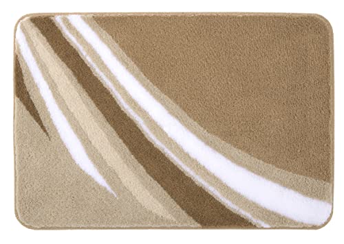 Meusch Badteppich Lyra, Farbe: Toffee, Material: 100% Polyacryl, Größe: 60x 90 cm von Meusch