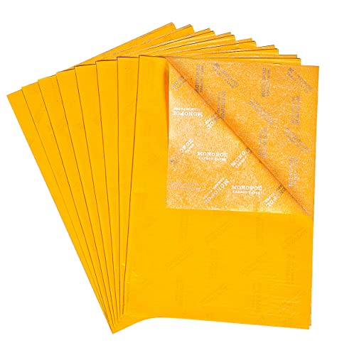 Durchschreibepapier, gelb, 29,7 x 42 cm, 8 Blatt von Meyco