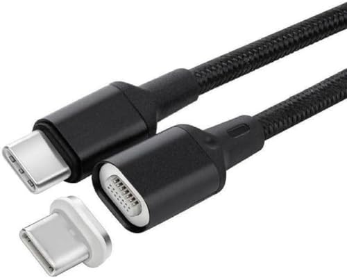 USB-C Magnet Cable. 2m. Black von MicroConnect