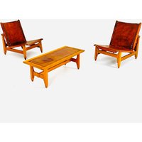 Mid Century Chairs Set By Werner Biermann For Arte Sano 1960S Colombia von MidAgeVintageDE2