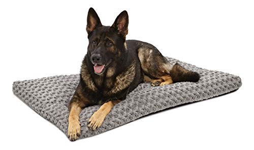 MidWest Homes for Pets Modell 40648-SGB Haustierbett, Ombré-Wirbel, kuschelig, 122 cm lang, für extra große Hunde-/Katzenrassen; grau von MidWest Homes for Pets