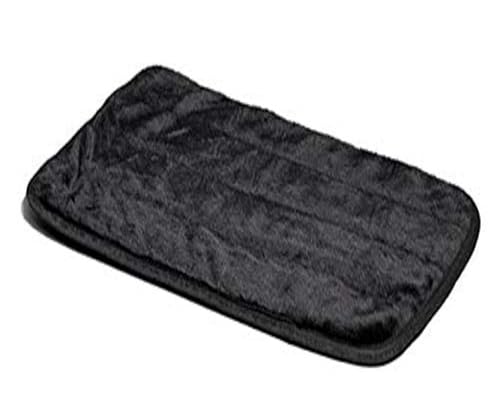 MidWest Homes for Pets Quiet Time Deluxe Modell 40436-BK Haustierbett, Fellmatte, 89 x 58 cm, schwarz von MidWest Homes for Pets