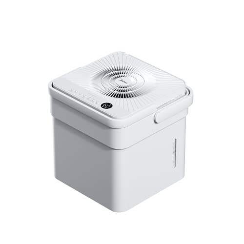 Midea Cube 20 Luftentfeuchter, 20L/24h, Raumgröße ca.100m³(40m²), Wassertank 12L, APP-fähig, 24H Timer, Weiß von Midea