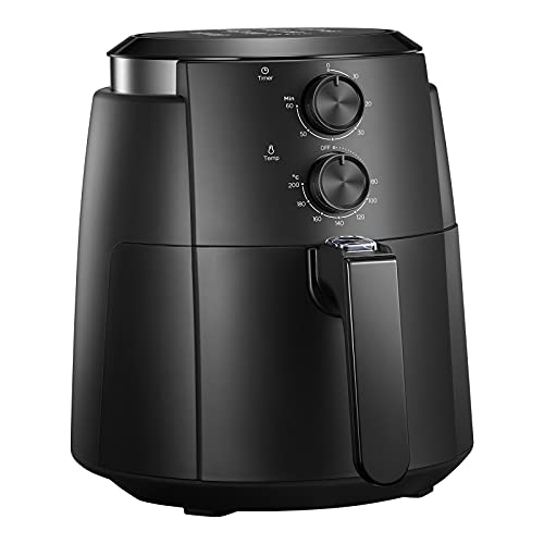 Midea MF-TN35B 3.5 XL Heißluftfritteuse,Öl- und Fettfrei Air Fryer,Multifunktionsgerät mit 8 Programmen,Zeit&Temperaturregelung,antihaftbeschichteter Korb mit Edelstahloberfläche,1500W,ohne BPA&PFOA … von Midea