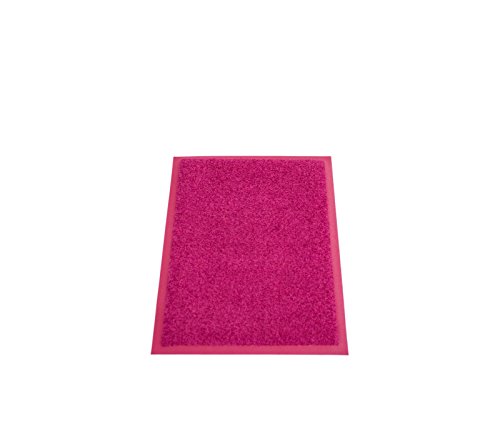 miltex EAZYCARE UNIQ Schmutzfangmatte, 100% Polyamid (Flor), pink, 40 x 60 cm von miltex