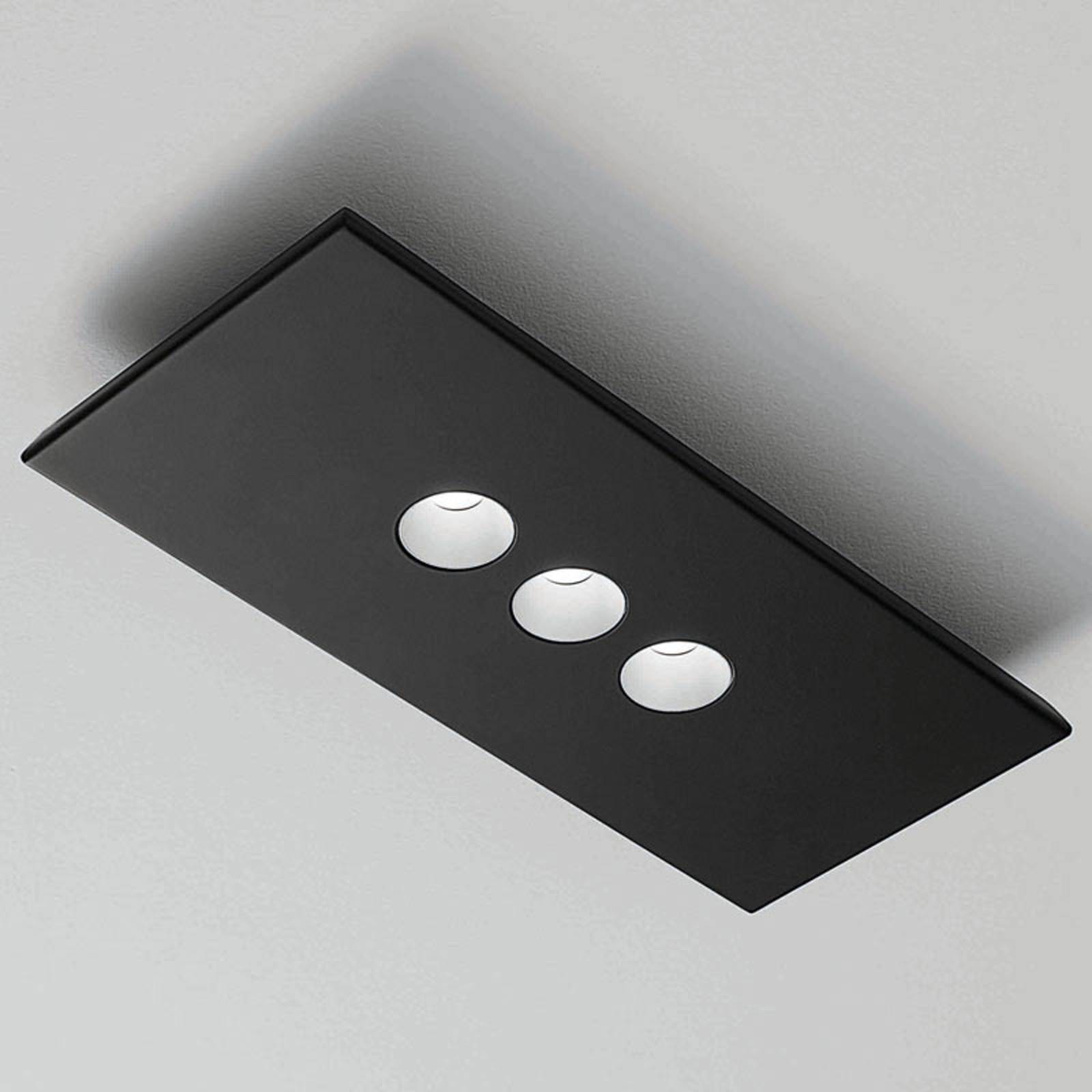 ICONE Confort LED-Wand- und Deckenleuchte, schwarz von ICONE