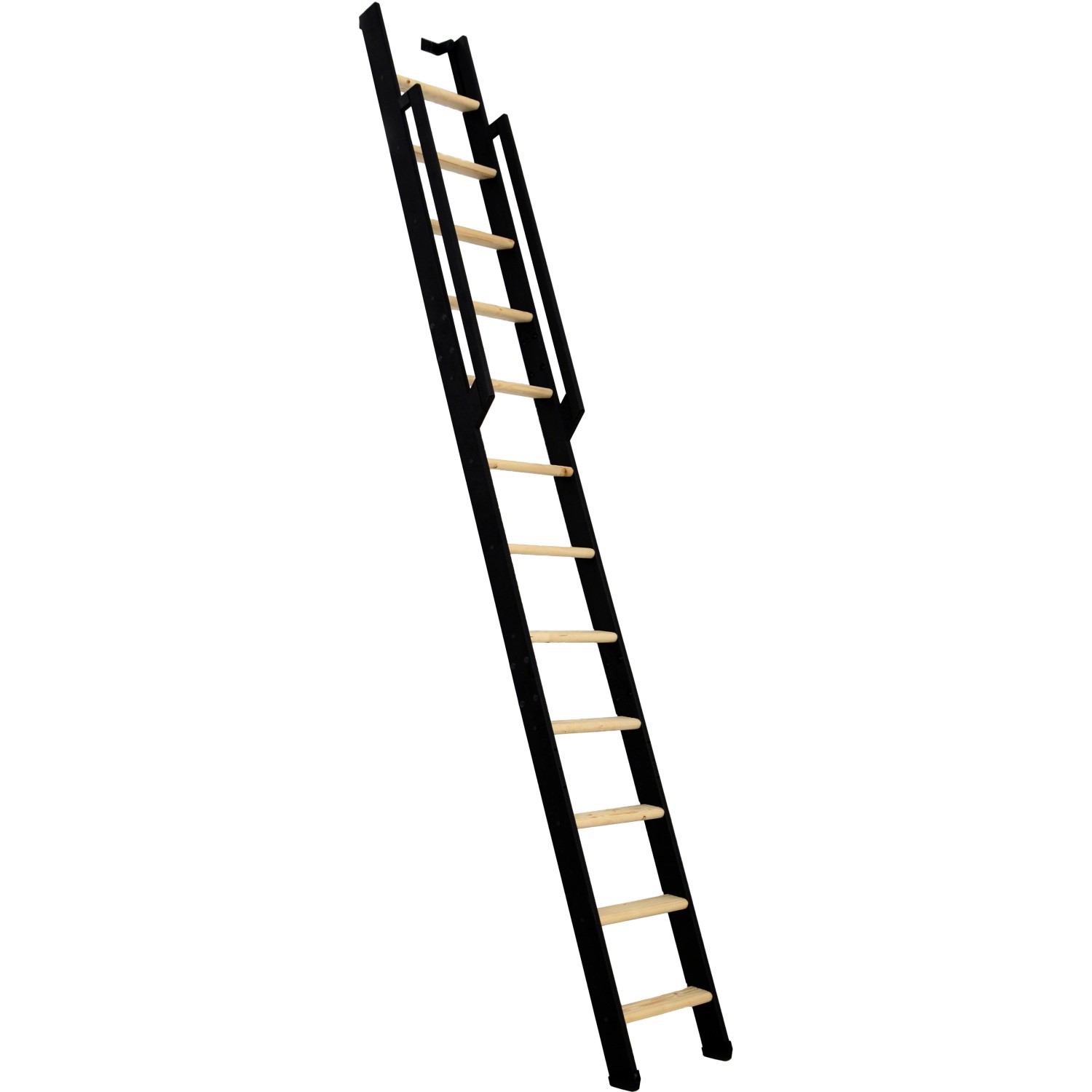 Minka Raumspartreppe Strong Fichte Schwarz mit 12 Stufen Geschoßhöhe 290 cm von Minka
