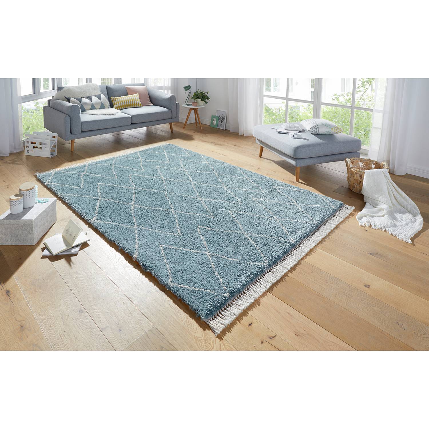 Hochflorteppich Jade von Mint Rugs