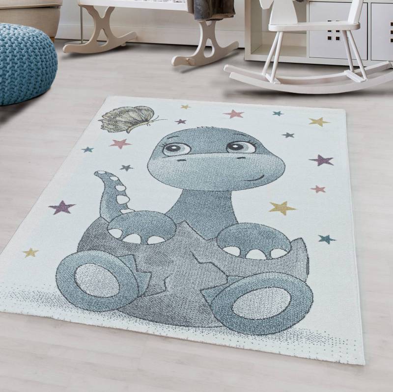 Kinderzimmerteppich Dinobaby von Miovani