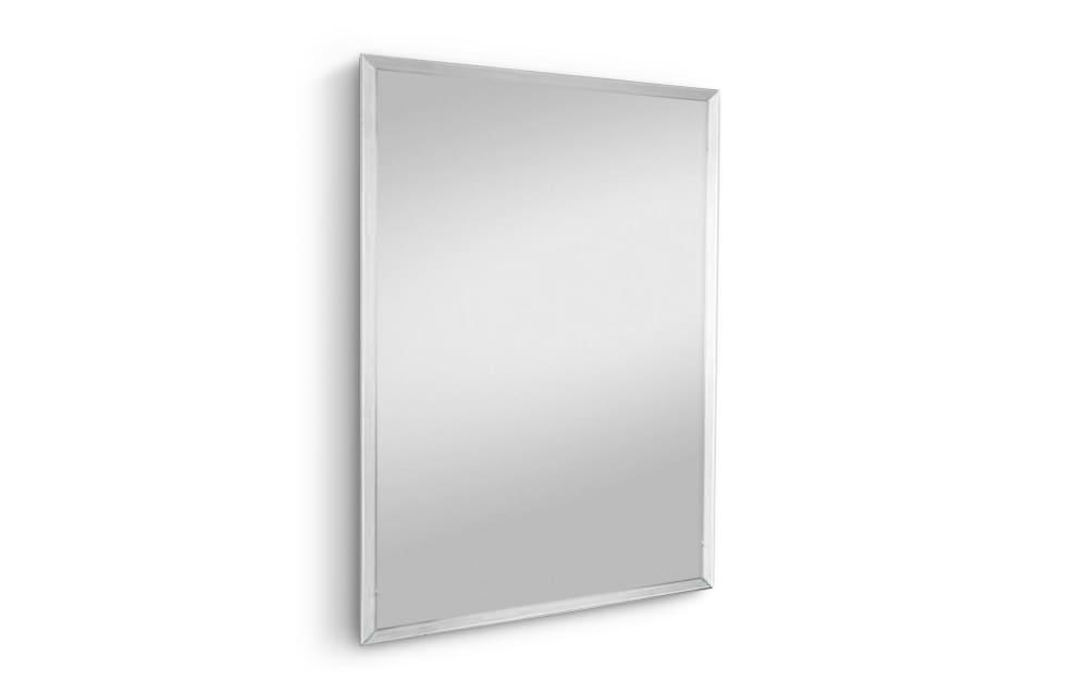 Facettenspiegel Rosi, silberfarbig, 60 x 80 cm von Mirrors and More