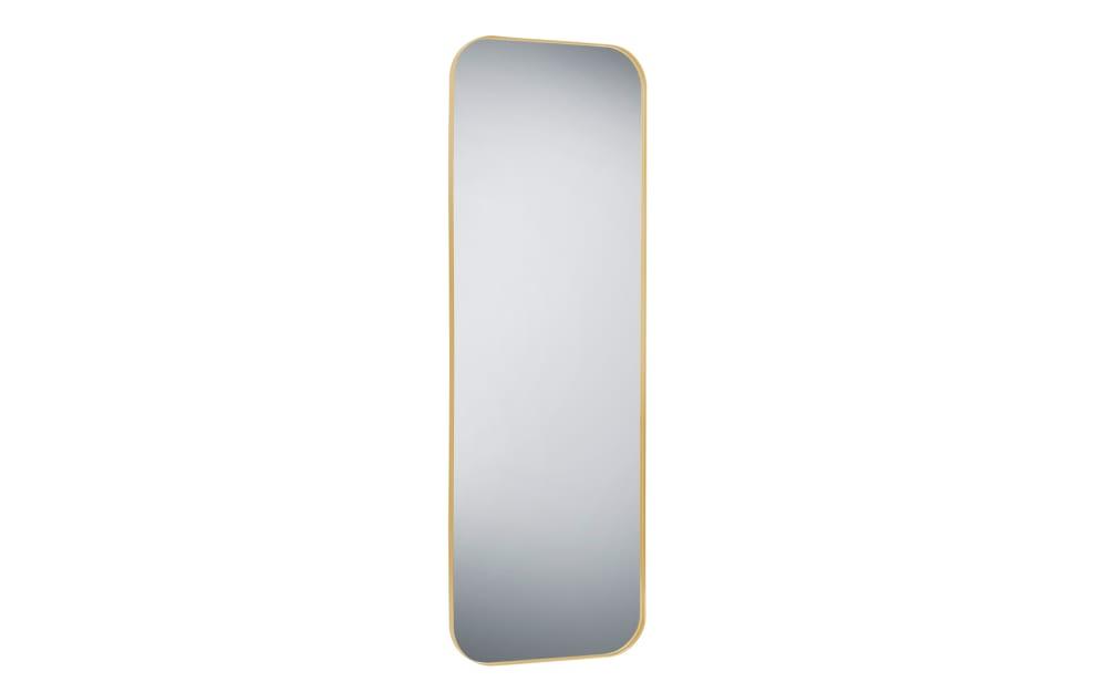 Rahmenspiegel Britta in goldfarbig, 50 x 150 cm von Mirrors and More