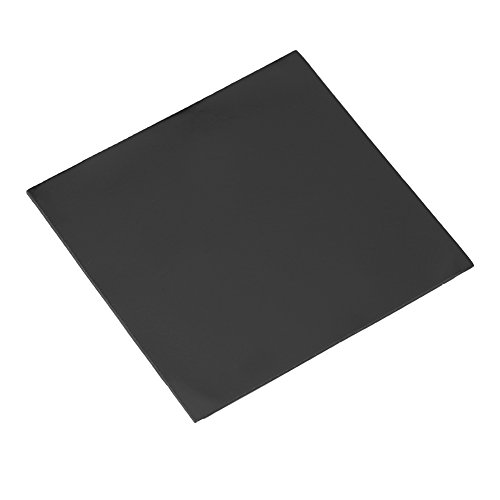 Miskall CPU-Wärmeleitpad, 100 x 100 x 2 mm Silikon-Wärmeleitpad, weich und sicher für Computer(Schwarz) von Miskall