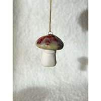 Fliegenpilz Ornament, Weihnachtsbaumschmuck, Fliegenpilz, Weihnachtsdeko, Keramik Pilz von Mistceramics