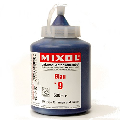 500ml MIXOL # 9 Blau von Mixol