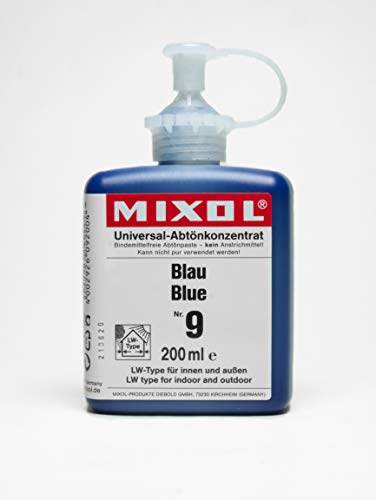 200ml MIXOL # 9 Blau von Mixol