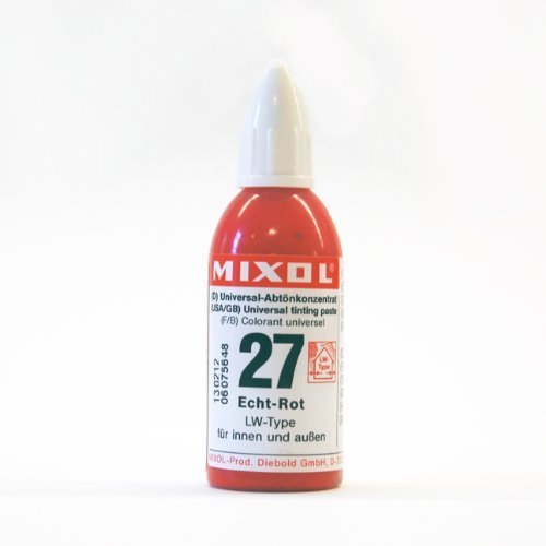 Mixol Universal Tints, True Red, #27, 20 ml by Mixol von Mixol