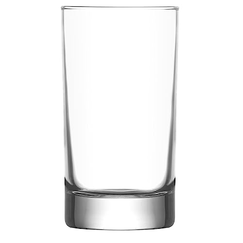 Modermo Trinkglas Flachglas Simple 0,150 l MG102 | Wasserglas | Pokal für Bier Saft Wasser Smoothie | Glas für Kalte Getränke | Kristallgläser | Zuhause und Restaurants Partys | Dünnglas | Transparent von Modermo