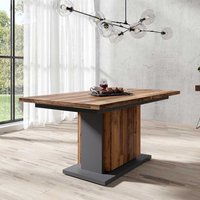 Küchen Tisch Altholz Optik in modernem Design 75 cm hoch von Möbel Exclusive
