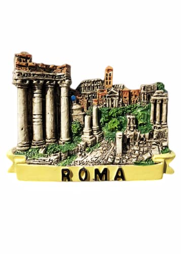 Rom Italien Kühlschrankmagnet Tourist Souvenir Kühlschrank Dekoration 3D Magnet Aufkleber handbemalt Bastelkollektion von Moiilvcla