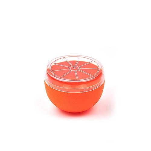 Molinter Frischhaltedose Vorratsdose Frischhaltebox PC Frischhaltebehälter mit Deckel zum Küche Süßigkeiten Keks Vorbereiten Aufbewahren Gemüse Tomate Zwiebel (Orange) von Molinter