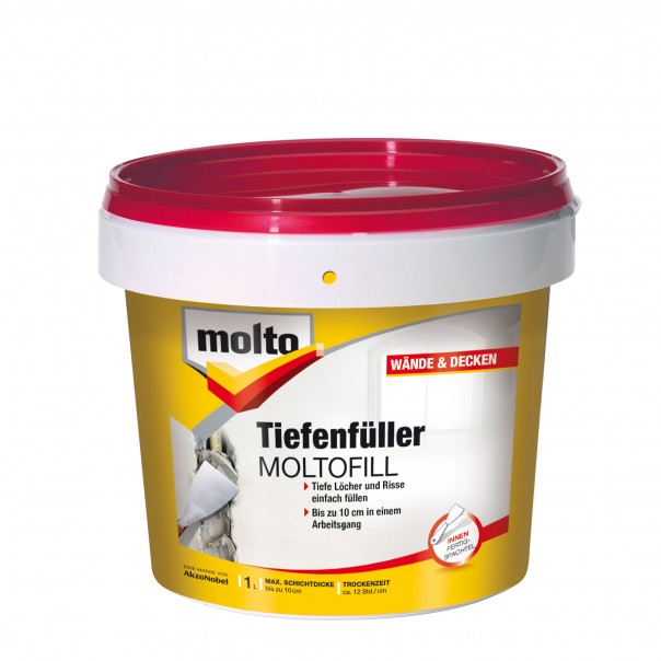 Molto Tiefenfüller Moltofill 1 L grau von Molto