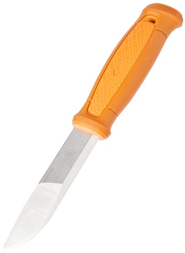 Mora Morakniv Kansbol |13505| Outdoormesser, 12C27 Sandvik Klingenstahl, Gürtelmesser, Griff: TPE, mit Messerschutz scharfes Messer für Outdoor Liebhaber, Abenteuer, Camping, orange von Morakniv