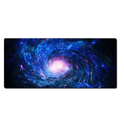 Morian Gaming-Mauspad, 300 x 600 x 3 mm, Dreamy Sternenhimmel, rutschfestes und wasserdichtes Computer-Mauspad mit genähten Kanten, für Gaming, Büro und Zuhause (G-632) von Morain