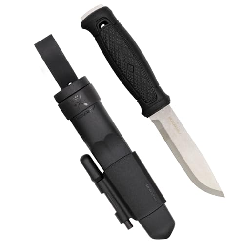 Mora Garberg Black Messer mit Survival-Kit, 14C28N, 13914 von Morakniv