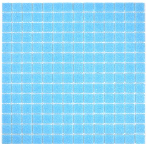 Mosaik Fliese Glas hellblau für BODEN WAND BAD WC DUSCHE KÜCHE FLIESENSPIEGEL THEKENVERKLEIDUNG BADEWANNENVERKLEIDUNG Mosaikmatte Mosaikplatte von conwire