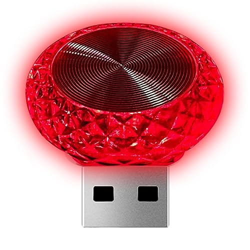 Moxeupon USB-LED-Auto-Innenatmosphärenlampe | Bunte LED-Umgebungsbeleuchtung für die Nacht,Ambientebeleuchtung LED-Leuchten für den Autoinnenraum von Moxeupon