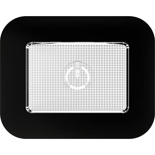 Müller-Licht Mobina Push 10 LED Batterieleuchte Orientierunglicht Nachtlicht, 10cm Länge, neutralweiß 4000K, 0.6W, wiederaufladbar per USB, selbstklebend, schwarz, 27700056 von Müller-Licht