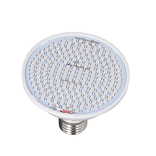 Mumusuki LED Wachsen Lampen-Birne, E27 Schwachstromverbrauch-Vollspektrum-niedrige Wärmeerzeugungs-LED-Pflanzenwachstums-Lampen-Birne (E27-200) von Mumusuki