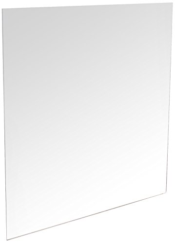 Mungai Mirrors Spiegel, Acryl Quadratisch Acryl Spiegel, silberfarben, 45 cm von Mungai Mirrors