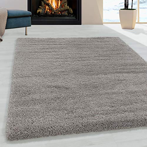 Muratap Pearl Soft Teppich - Hochflor Teppich Extra Weich für Wohnzimmer, Schlafzimmer, Kinderzimmer, Flur Moderner Deko - Große: 200x290 cm - Farbe: Beige von Muratap