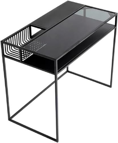 Muubs - Desk Denver – Black w/Black Glass (8280000130) von Muubs