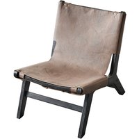 Muubs - Philosophy Lounge Stuhl, braun / schwarz von Muubs