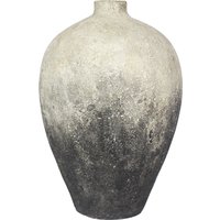 Muubs - Story Krug, Terrakotta, H 60 cm Ø 39 cm, grau von Muubs